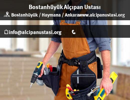 Bostanhüyük Alçıpan Ustası